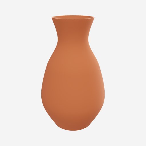 the vase: a swept outline given a wall